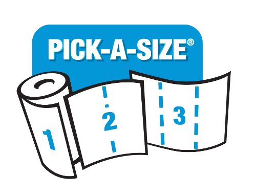 Image of Sparkle Paper Towels, 2 Giant Rolls, Pick-A-Size, White