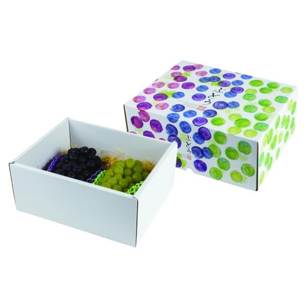 Amazon | ヤマニパッケージ 彩りぶどう大 身深(30入) L-2487