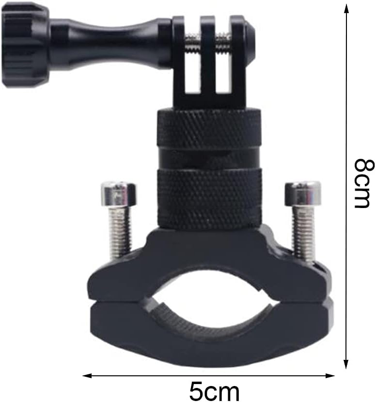 Action Camera Bike Mount Aluminium Alloy Mountain Bike Holder 360