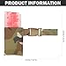 CurcKua Marking Light Dispenser Pouch Hanger Nylon & ABS Portable Outdoor Sports Gear Holder Camouflage Belt Mounted Pouch for Marking Light Dispenser Mini Chem Lights Chemlight Holder