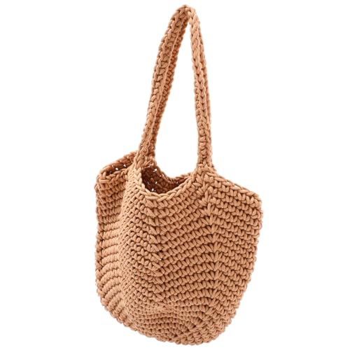 Sac Fourre-tout Tissé Main Élégant et Pratique, le Sac de Plage Homoyoyo