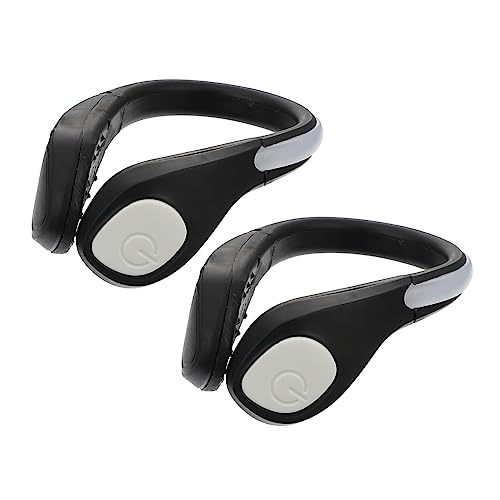 BESPORTBLE 2pcs Luminous Shoe Clip Lights Sports Warning Lamp for Running Night Running Cycling Jogging Walking