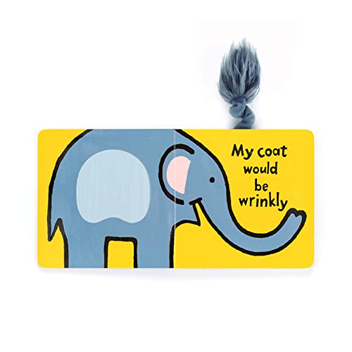 Image of Jellycat If I were an Elephant: A Baby Touch and Feel Board Book Children's Book - Baby Gift