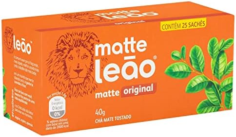 Yerba Mate Tea Bags Leao x 25