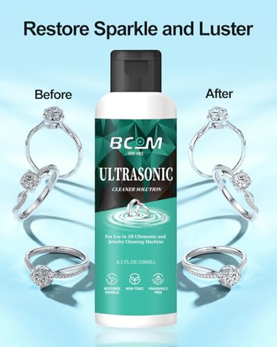 Bcom SW-001 Ultrasonic Cleaner Solution, Great For Use In All Ultrasonic Machines, Eyeglass And Jewelry Cleaner thumb #5