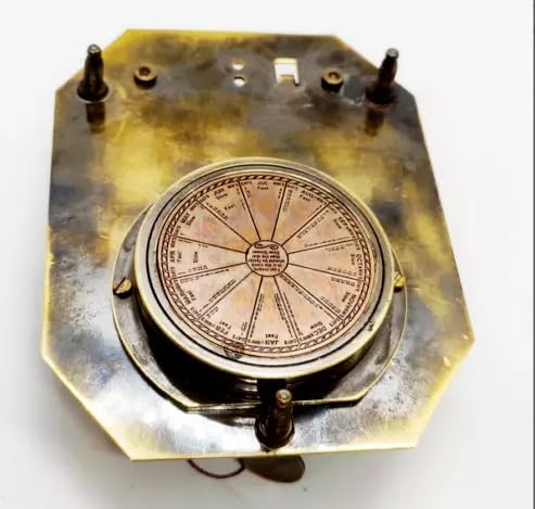 Reloj de sol con péndulo Gilbert de latón: oriente y decore sin perder el estilo clásico 2