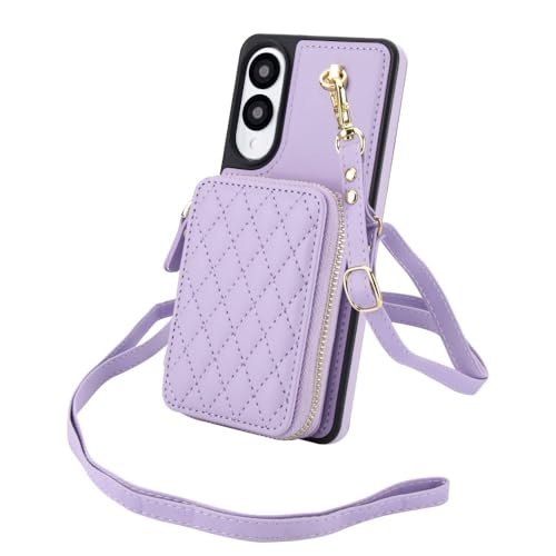 Étui portefeuille Galaxy S24 Ultra antichoc zippé pour éviter les rayures