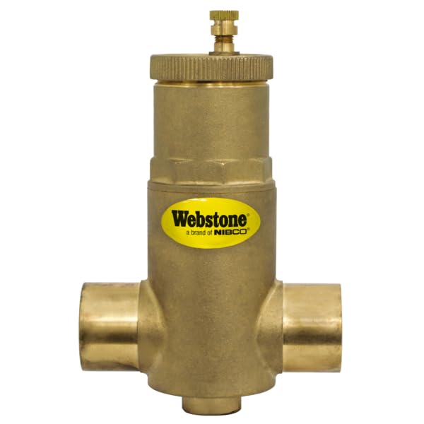 Image of Webstone 78004 Press Air Separator, 1 inch Size, Brass