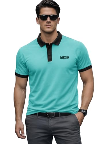 Image of Noble Monk Men's Regular Fit Polo Neck T-Shirt | Half Sleeve