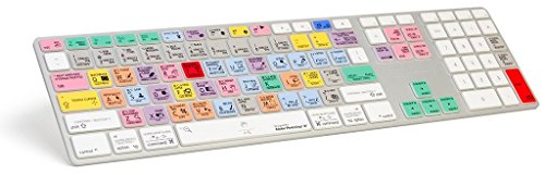 Logickeyboard Adobe Photoshop CC American English Keyboard Cover