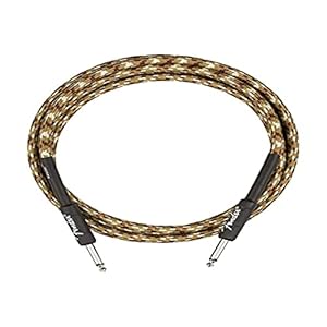 Fender® »PROFESSIONAL SERIES INSTRUMENT CABLE – DESERT CAMO« Câble pour instrument – Jack droit – 3 mètres
