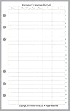 Pianificatore e organizer per il Franklin Covey Compact size notebook Payment/Expense Record and Check Register