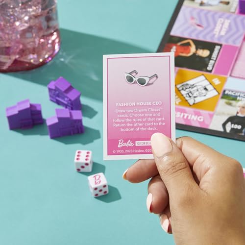 Monopoly: Barbie Edition juego de mesa miniatura 5