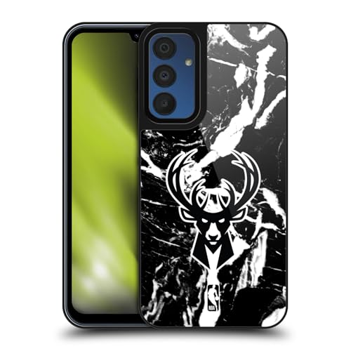 Coque NBA Milwaukee Bucks marbre noir pour Samsung A15 au stade