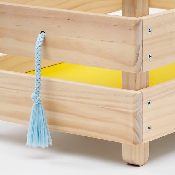 ProTuning FLISAT Contenitore per giocattoli con ruote, 38x43x29 cm