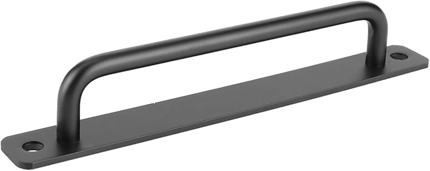 BAFOVY Zerone Barn Door Handle, 8.3in Aluminum Alloy Pull Handle for Wardrobes, Cabinets, Garages, Sheds, Smooth Gate Hardware