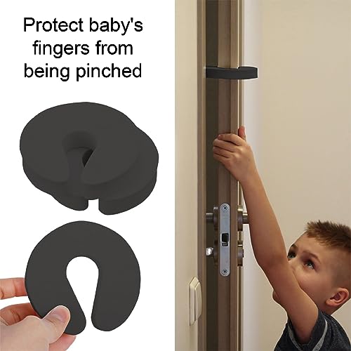 RGZD 6pcs Klemmschutz für Türen, Tür klemmschutz, Einklemmschutz, Tür Quetschschutz, Klemmschutz Baby Schaumstoff Trstopper Kindersicherung fr Tren Fenster, Kinder Sicherung Fingerklemmschutz