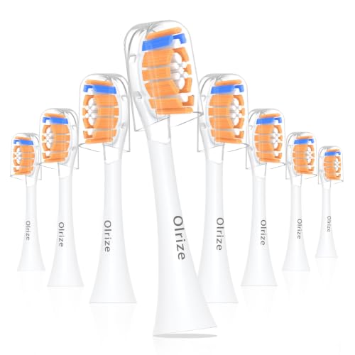 Replacement Heads for Philips Sonicare A3 C2 C3 G2 G3 Medium Bristle 8 Pack