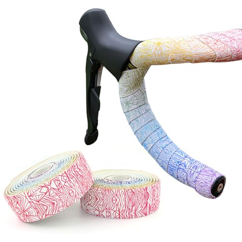 Ruban de guidon pour vélo avec poignée antidérapante confortable mixte - 6