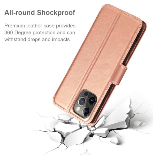 Étui iPhone 15 Pro Max portefeuille pour éviter les rayures d'écran