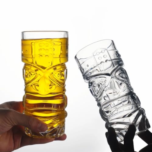 Image of Premium Juice Glasses 450 ML Drinking Glasses, Highball Lead-Free Glasses, Tumblers for Water, Juice, Beer, Cocktail and Mixed Drinks - 6 Pieces, Transparent (BL-01, 6 Count)