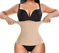 Brachy Body Shaper Slimming Women Corset Waist Trainer Cincher Underwear Tummy Control Belt Female Underbust Shapewear Plus Size Ladies (Free Size) fits Upto Waist 38inches(Beige,Free Size)