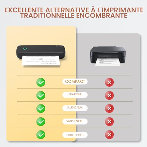 Imprimante Portable A4 Sans Encre Solution Impression Mobile - 4