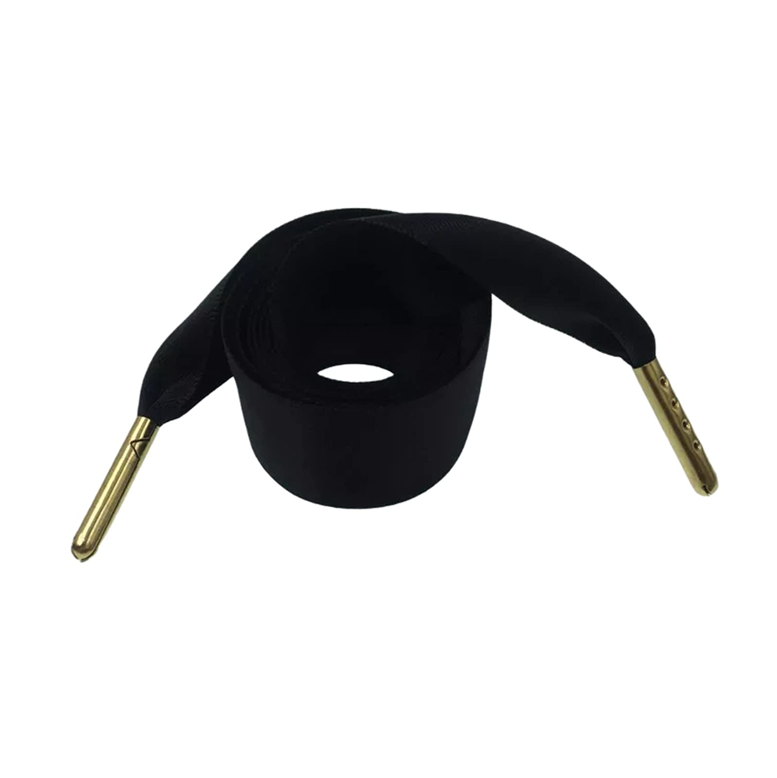 Lacci da scarpe piatti, Lacci elastici for scarpe da ginnastica, scarpe casual, larghezza 2,22 cm, 70-180 cm, poliestere multicolore(Schwarz,120)