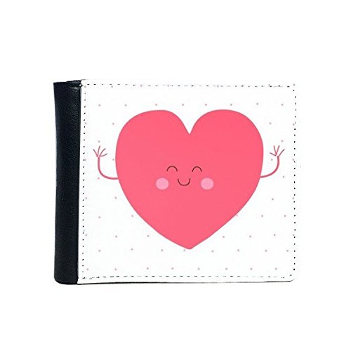 Portefeuille bifold cœur et rose idéal pour vos sorties citadines en toute légèreté