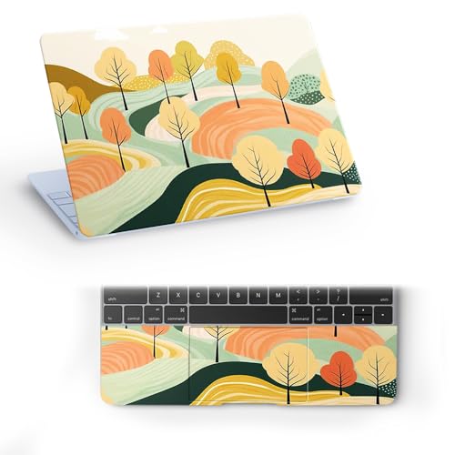 Galaxsia Floral D85 Full Vinyl Laptop Skin/Sticker/Cover for 15 to 15.6 Inches Laptops Laminated-Removable-HD Quality Compatible for Hp-Dell-Sony-Lenovo-Asus etc.(15x10 Inches)
