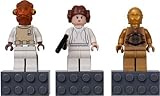 lego admiral ackbar set  LEGO Star Wars Magnet C-3PO, Prinzessin Leia und Admiral Ackbar 852843 (Japan-Import)