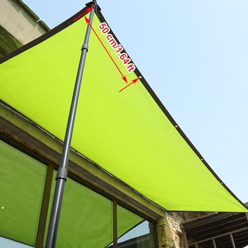 Malla de Sombra 2x10m con 70% de protección solar para jardín y exterior 5