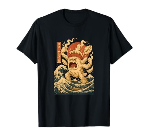 Gyoza Kaiju Japanese Monster Lover Birthday T-Shirt