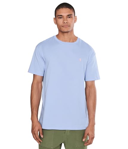 Image of POLO RALPH LAUREN Men's Classic Fit Jersey Crewneck T-Shirt Pebble Blue MD