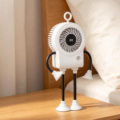 Mini ventilador recargable con 100 velocidades y ajuste de 5 modos 4