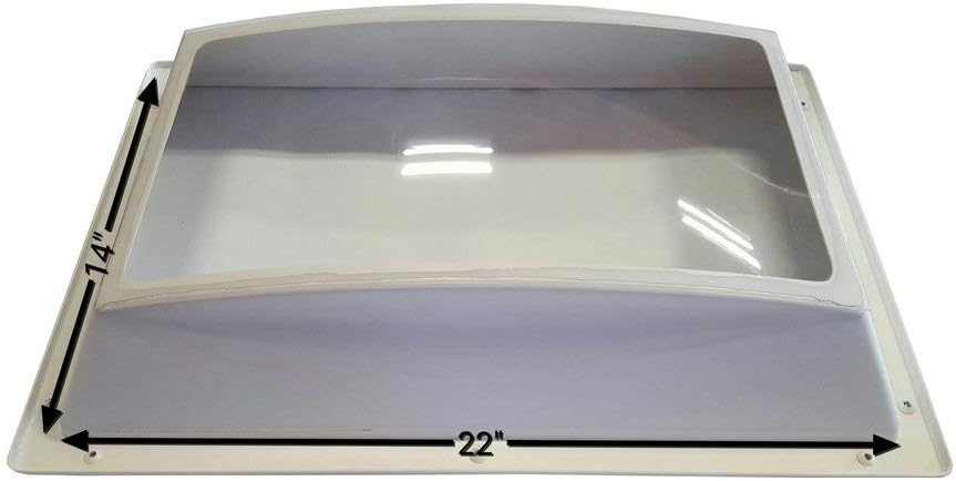 NEW SKYLIGHT - 14" X 22" - INNER DOME - CLEAR