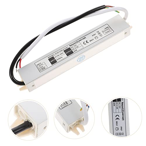 UKCOCO 2 Unidades Motorista De Led Adaptador Led Para Luzes De Tira Conversor 12v Para 120v Converso