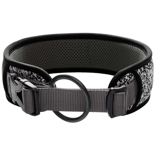 HUNTER Halsung Divo Reflect XL, schwarz/grau