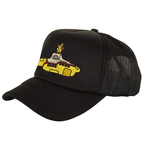 The Beatles - Submarino amarillo gorra de béisbol camionero negro