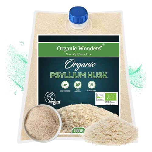Organic Wonders Psyllium Husk Powder 500g