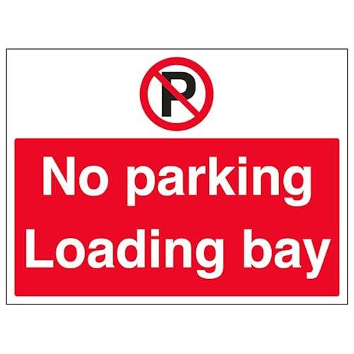 Plaque de signalisation Baie de chargement en plastique rigide 2 mm V Safety