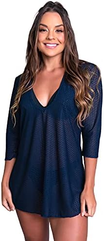 Saída de Praia MVB Modas Renda Curta Moda Praia