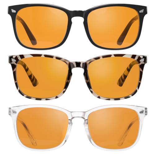 Image of hunsquer Blue Light Glasses for Woman /Men Computer Blue Light Glasses