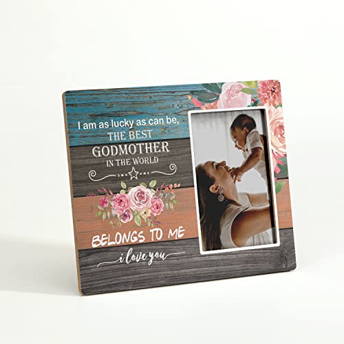 Godmother Picture Frame, Godmother Proposal Gift, Godmom Gifts From Godchild, Birthday Mothers Day Christmas Gift For Godmom 4X6 In Photo - F035 #TOP3