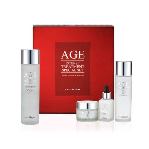 AGE Intense Treatment Special Skin Care Set, 4 Pieces, Moisturizer from FROMNATURE