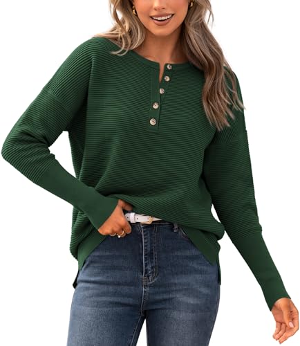 Image of BTFBM Casual Women Sweaters 2024 Fall Sweater Long Sleeve Ribbed Knit Pullover Loose Solid Split Jumper Tops