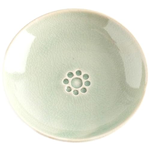 大堀相馬焼 かわらけ (緑) [07461-0184-2]