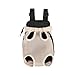 HTTDSLF Haustier Rucksack Hund Katzen Tragetasche, Verstellbarer Hunde-Tragerrucksack, Haustier-Tragerucksack, für Klein Mittler Hunde Katzen, M, Beige