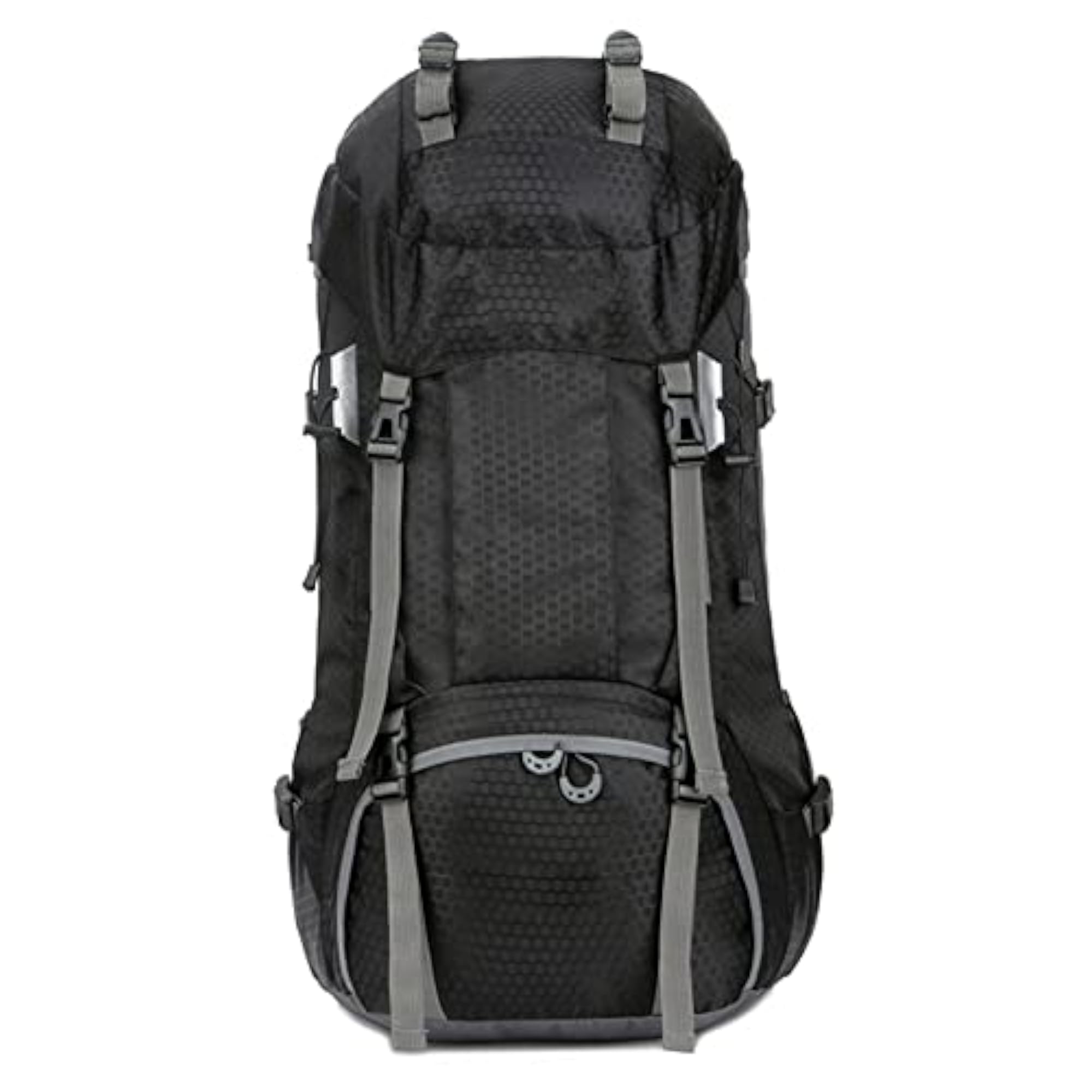 60L Hiking Backpack with Rain Cover for Mountaineering