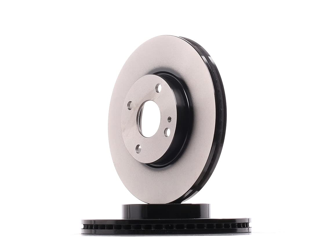 2x TRW Disco de freno Delantero Ø258mm Altura: 43,9mm Espesor: 22mm Corona de Agujeros - Ø: 100mm ventilado DF6793 Compatible con MAZDA 2 Hatchback DL, DJ MX-5 IV ND MX-5 RF Targa ND